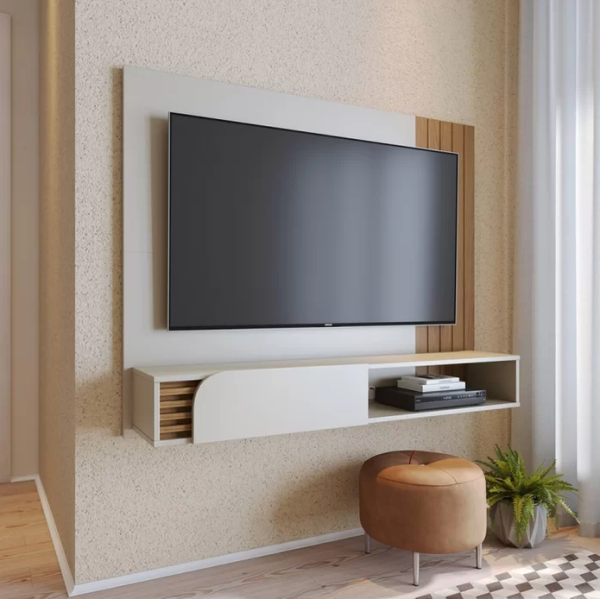 Painel para TV Até 60 Polegadas Suspenso Jurerê MDP
