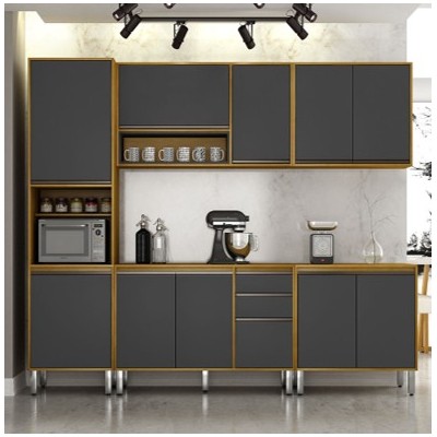 COZINHA 5PCS EDUARDA CINAMOMO/GRAFITE COD 653.024
