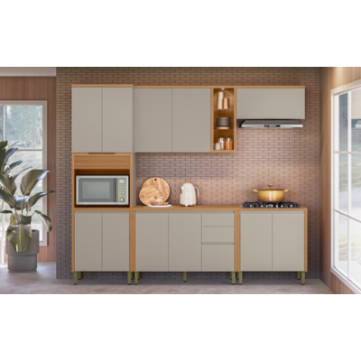 COZINHA ALLURE 11pt 1 BASC 3gav 100% MDF COZINHA ALLURE 11pt 1 BASC 3gav 100% MDF